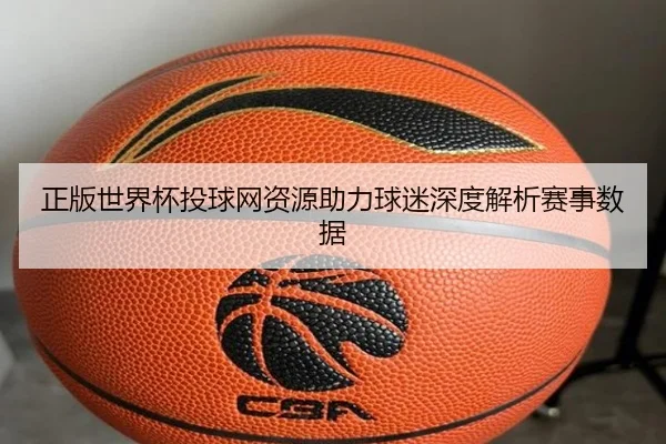 正版世界杯投球网资源助力球迷深度解析赛事数据